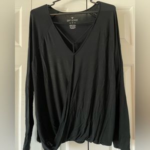 Black American Eagle Top size XL